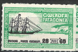Patagonie, 1966 local - stejná zn.