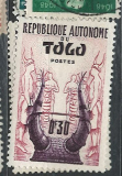Togo autonome - vývoj, různý nom. 