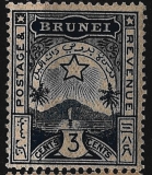 Brunei, 1895 Star Local