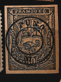 Peru / 1881 Provisional, Puno