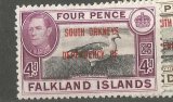South Orkneyes, př. na Falkland Island, různý nominál