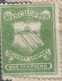 Manchester - městská doručovací pošta - různý nom. 