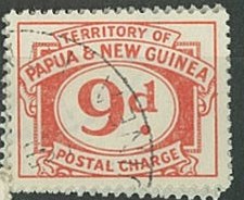 Territory of Papua & New Guinea, doplatní, vývoj názvu, různý nominál