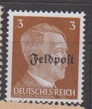 Feldpost přetisk pro Ruhr Kessel 