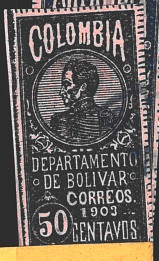 Bolivar departmento růz nom