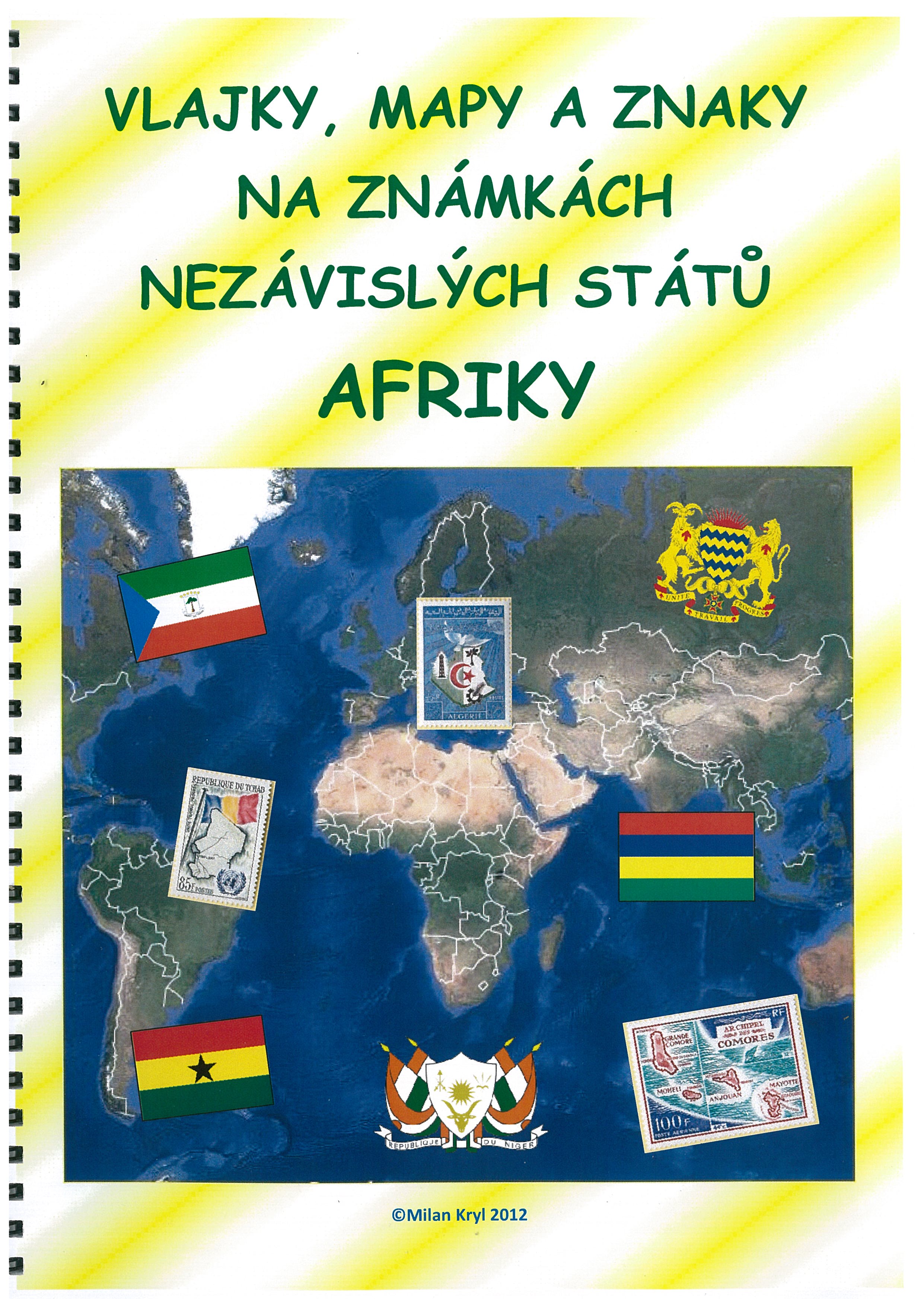 Příručka - vlajky, mapy a znaky na zn. nezáv. států Afriky