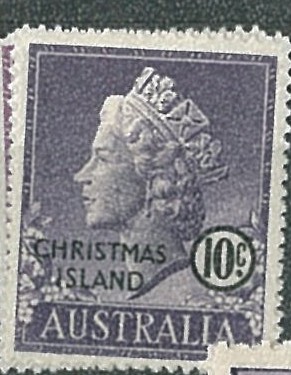 Vánoční ostrov, př. na Austrálii, jiná známka
