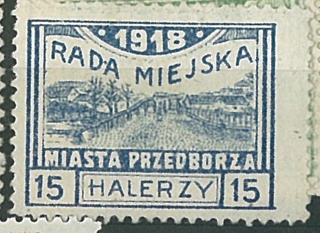 Rada miesta Przedborza, různý nominál