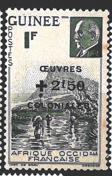 Guinee/Afrique Occidale Francaise, Petain