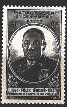 Madagascar et dependencies 1944 (de Gaulle), vývoj
