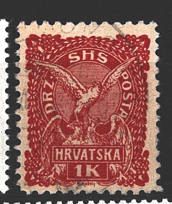 HRVATSKA DRŽ. SHS Post, vývoj názvu 1919