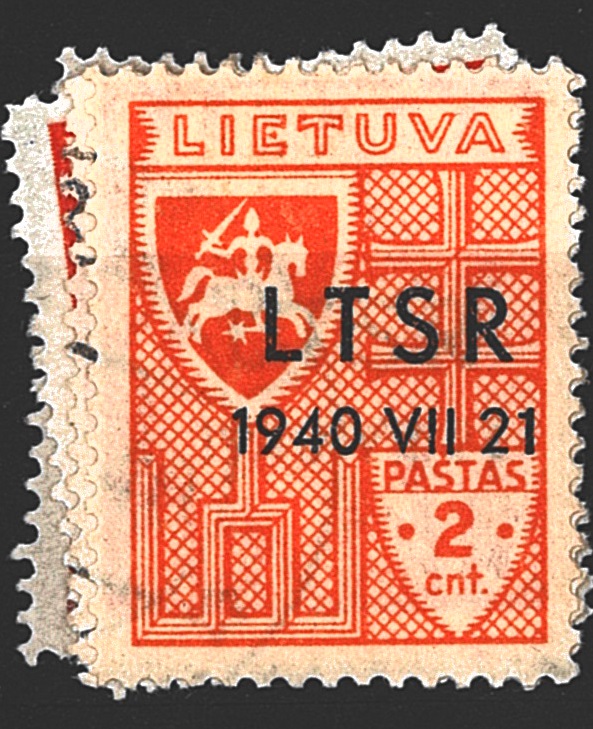 LTSR 1940 VII.21, př., sovět.okup. Lotyšska, různý nominál
