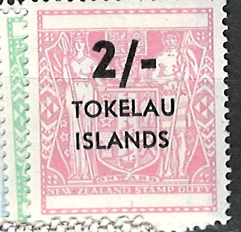 ﻿Tokelau, př. na kolku N.Zealandu, pošt.používaná zn.!, různý nominál  