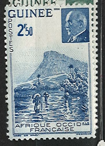 Guinee, Afrique Occidale Francaise, vyd. Petain (Franc.stát), různý nominál