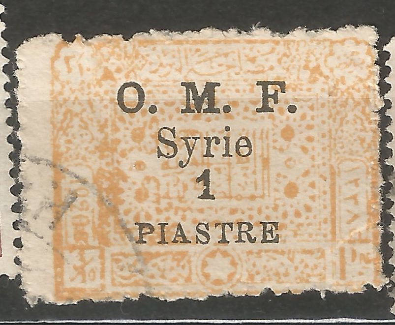 OMF Syrie/ arab království 