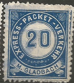 Monchengladbach, klasická městská pošta Německo
