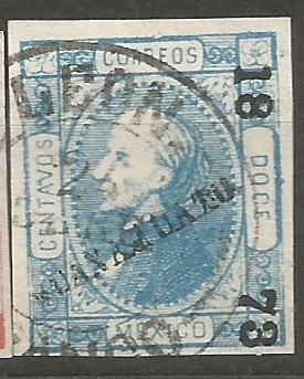 Mexiko ochraný přítisk 