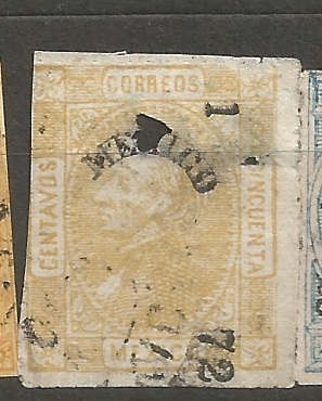 Mexiko ochraný přítisk 