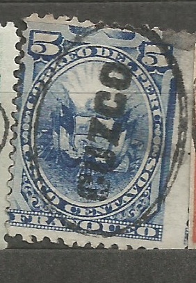 Peru / 1881 Provisional, Cuzco