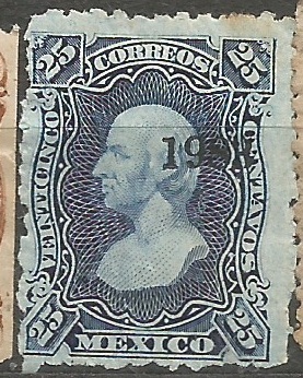 Mexiko ochr přítisk