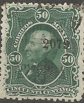 Mexiko ochr přítisk