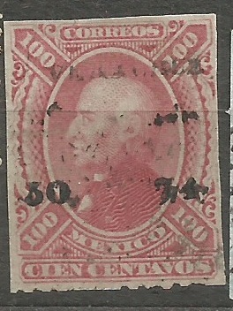 Mexiko ochr přítisk