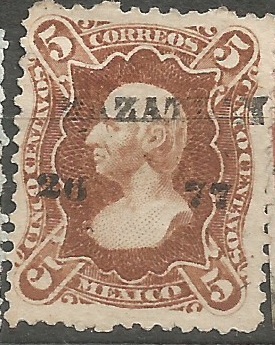 Mexiko ochr přítisk