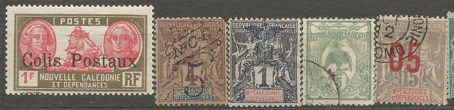 Kaledonie 5 vývojů