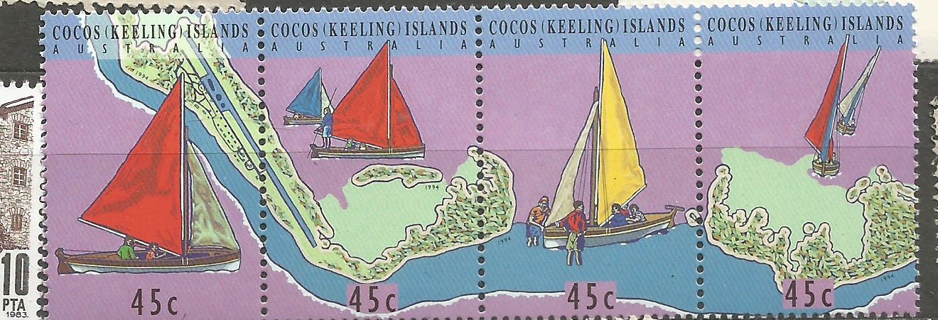 cocos keeling islands soutisk